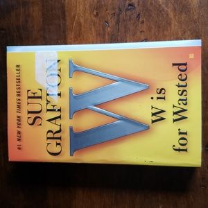 5 fo $15. W is for Wasted by Sue Grafton
